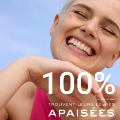 Huiles 100% Végétales|Hydratation|NUXE Baume lèvres à la rose