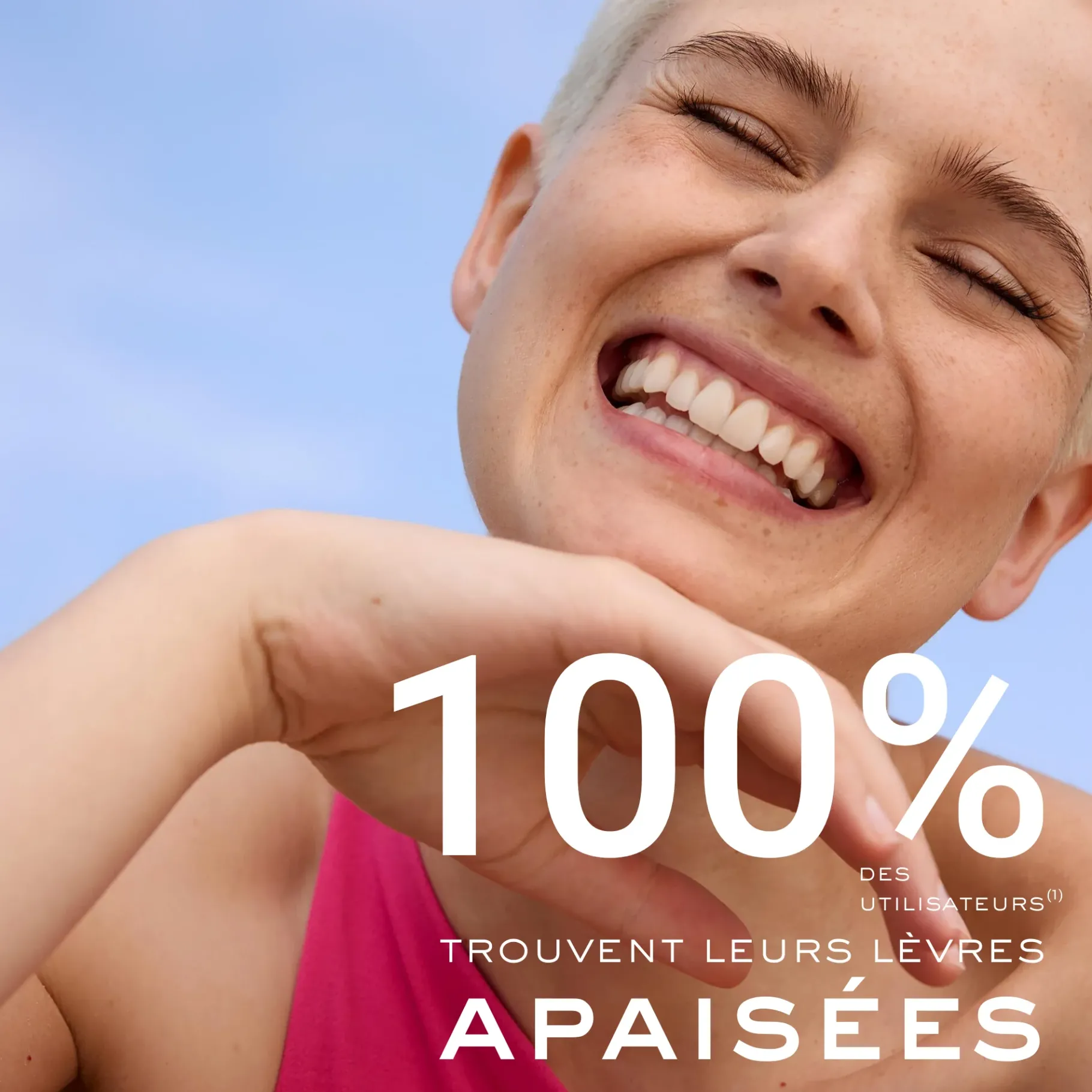 Huiles 100% Végétales|Hydratation|NUXE Baume lèvres à la rose