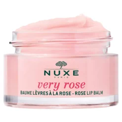 Huiles 100% Végétales|Hydratation|NUXE Baume lèvres à la rose