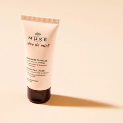 Huiles 100% Végétales|Hydratation|NUXE Duo Crèmes Mains et Ongles, Rêve de miel
