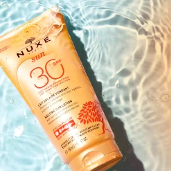 Protection Solaire|Protection Solaire|NUXE Duo Lait Solaire Fondant Haute Protection SPF30 150ml et Shampooing Douche après-soleil 100ml offert