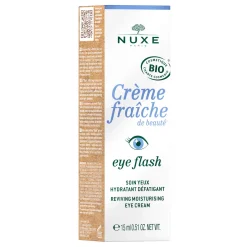 Eclat & Anti-tache|Hydratation|NUXE Eye Flash - Soin Yeux Hydratant Défatigant, Certifié Bio