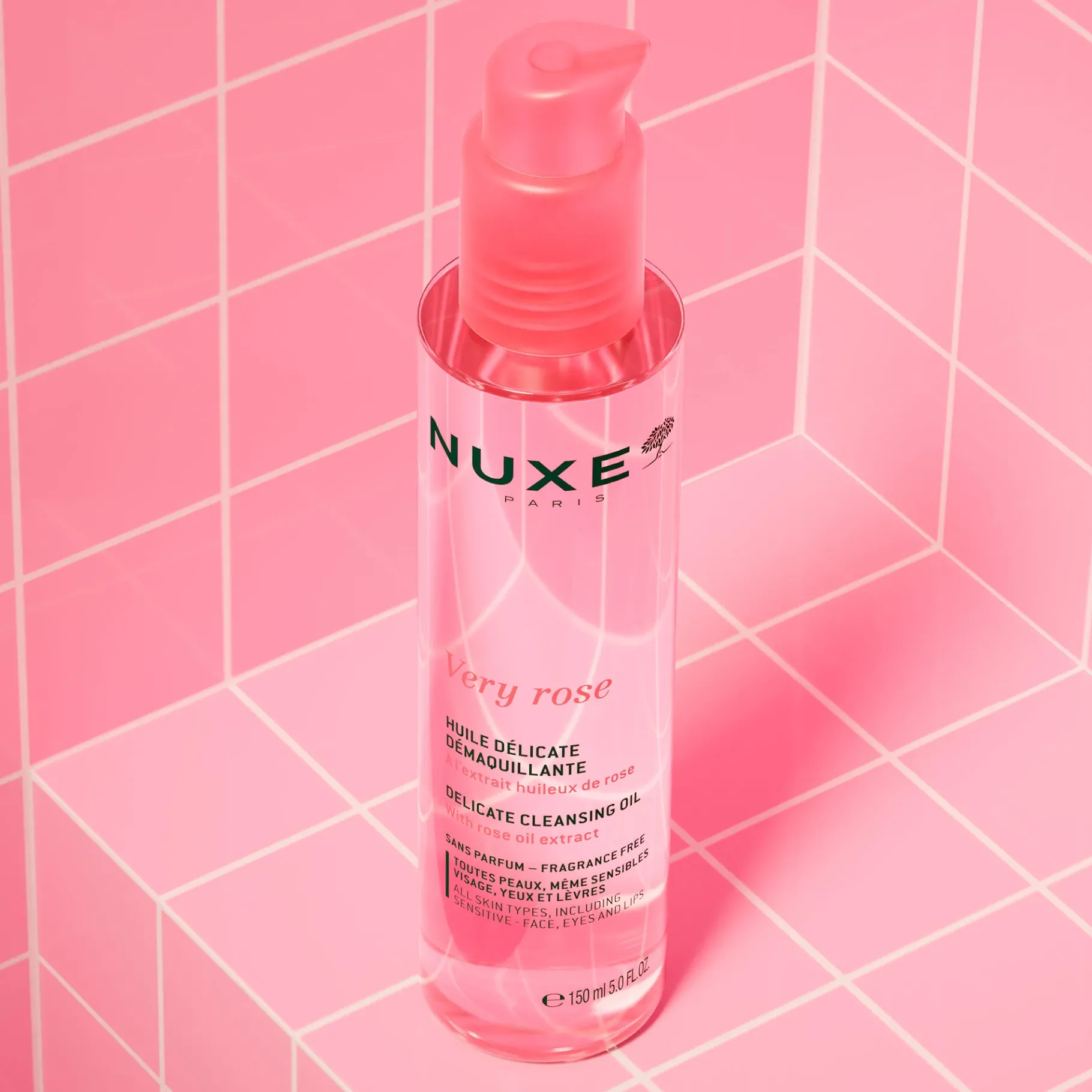Nettoyant & Démaquillant|NUXE Huile Délicate Démaquillante
