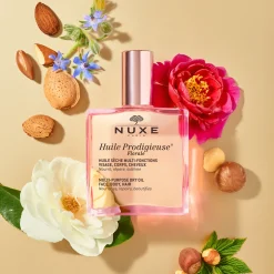 Huiles 100% Végétales|Fermeté & Sublimateur Corps|NUXE Huile Prodigieuse® Florale 50ml