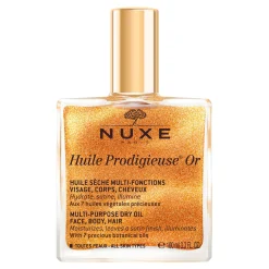 Huiles 100% Végétales|Fermeté & Sublimateur Corps|NUXE Huile Prodigieuse® Or 100 ml