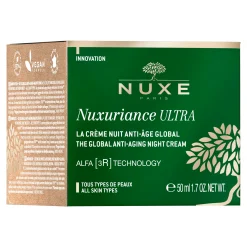 Technologie Alfa [3r]|Acide Hyaluronique|NUXE La Crème Nuit Anti-Âge Global