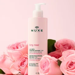 Huiles 100% Végétales|Hydratation|NUXE Lait Corps Hydratant Apaisant | 24H