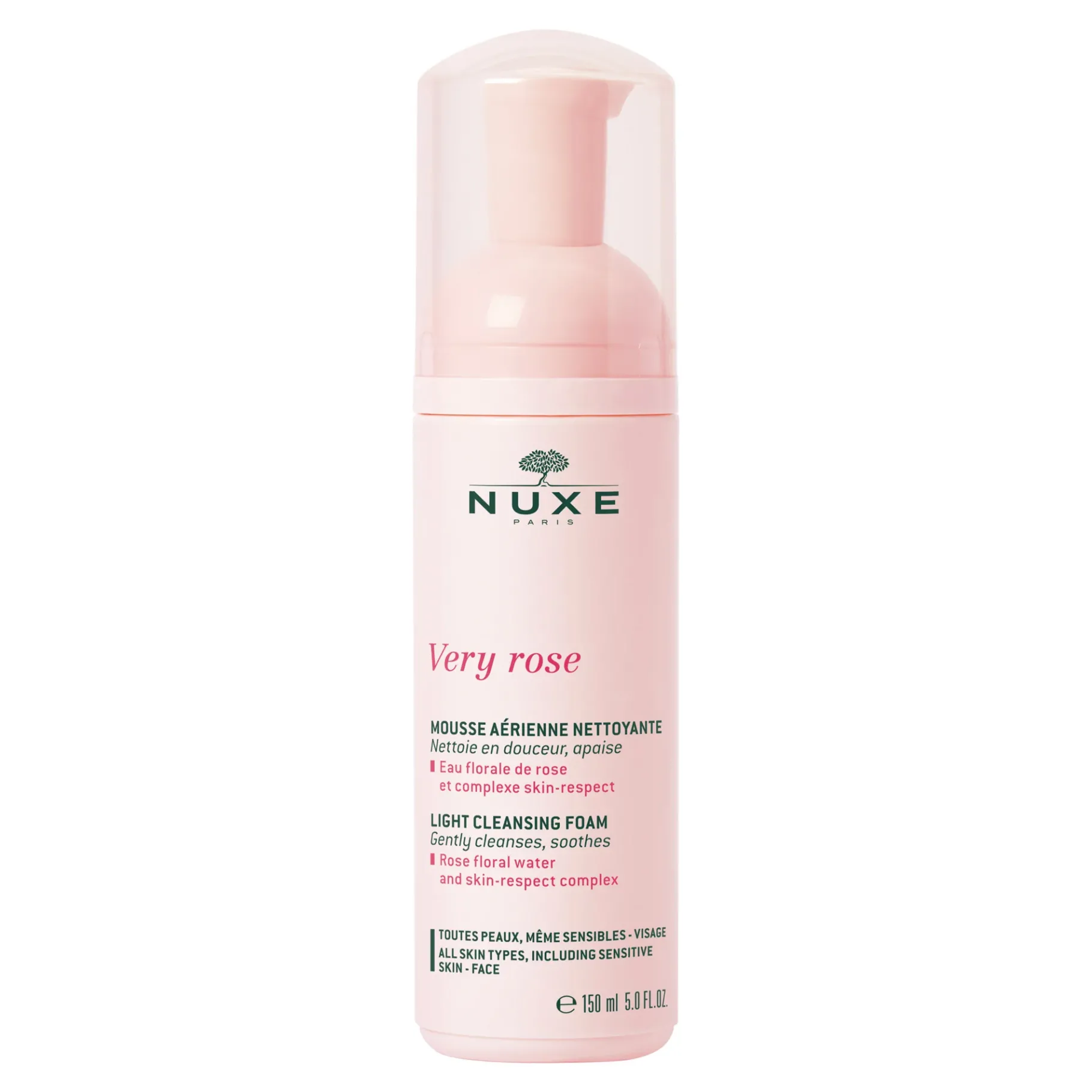 Nettoyant & Démaquillant|NUXE Mousse Aérienne Nettoyante - ancienne formule