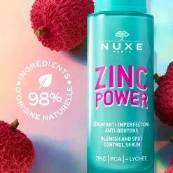 Zinc [pca]|Teint Unifié & Pores Resserreés|NUXE Sérum anti-imperfections anti-boutons - Trousse offerte