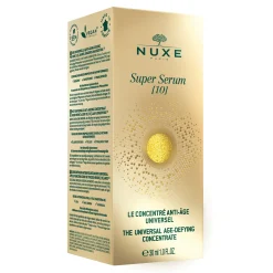 Acide Hyaluronique|Teint Unifié & Pores Resserreés|NUXE Super Serum [10], Le concentré anti-âge universel 30ml