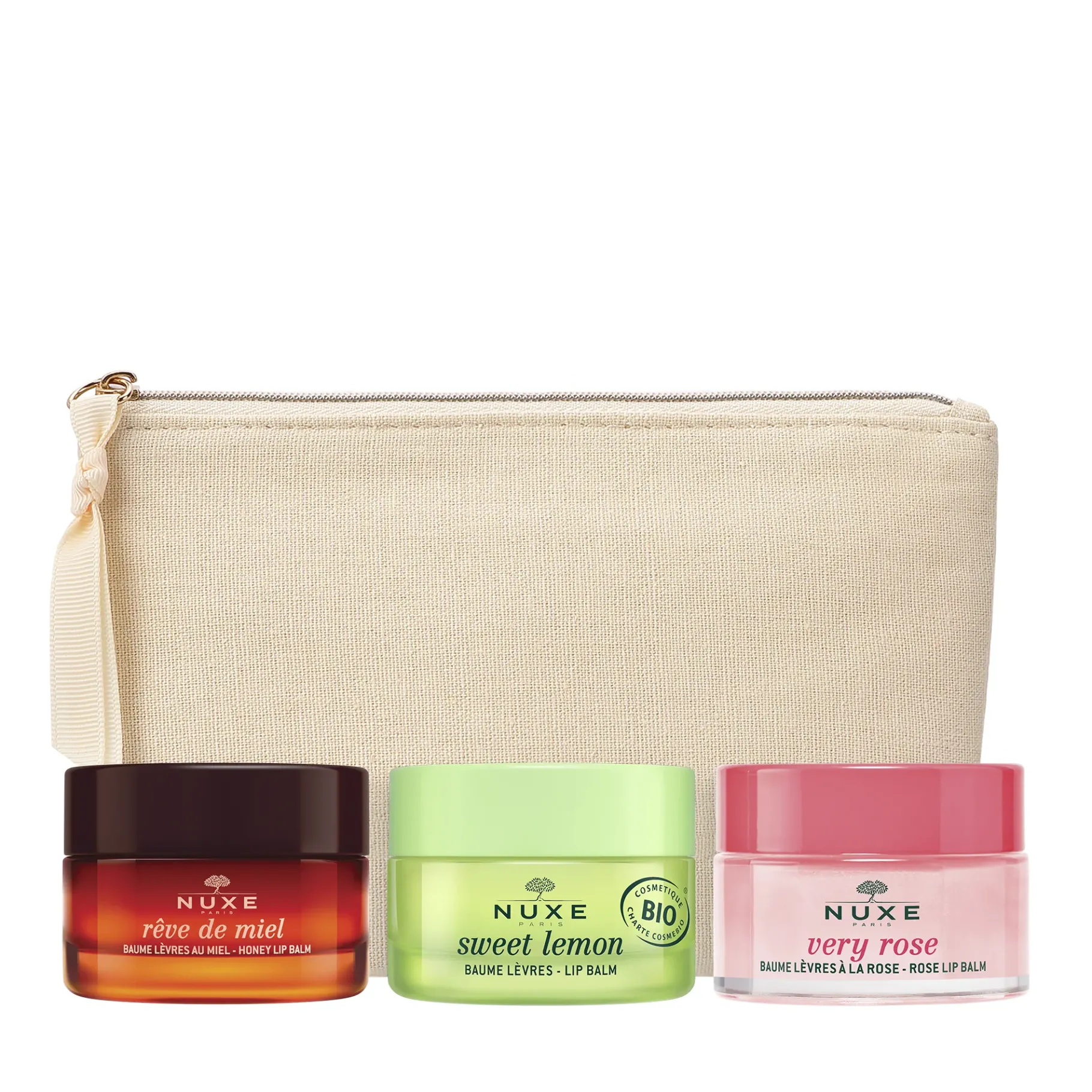 Confort & Nutrition|Soin Des Lèvres|NUXE Trio Baumes Lèvres